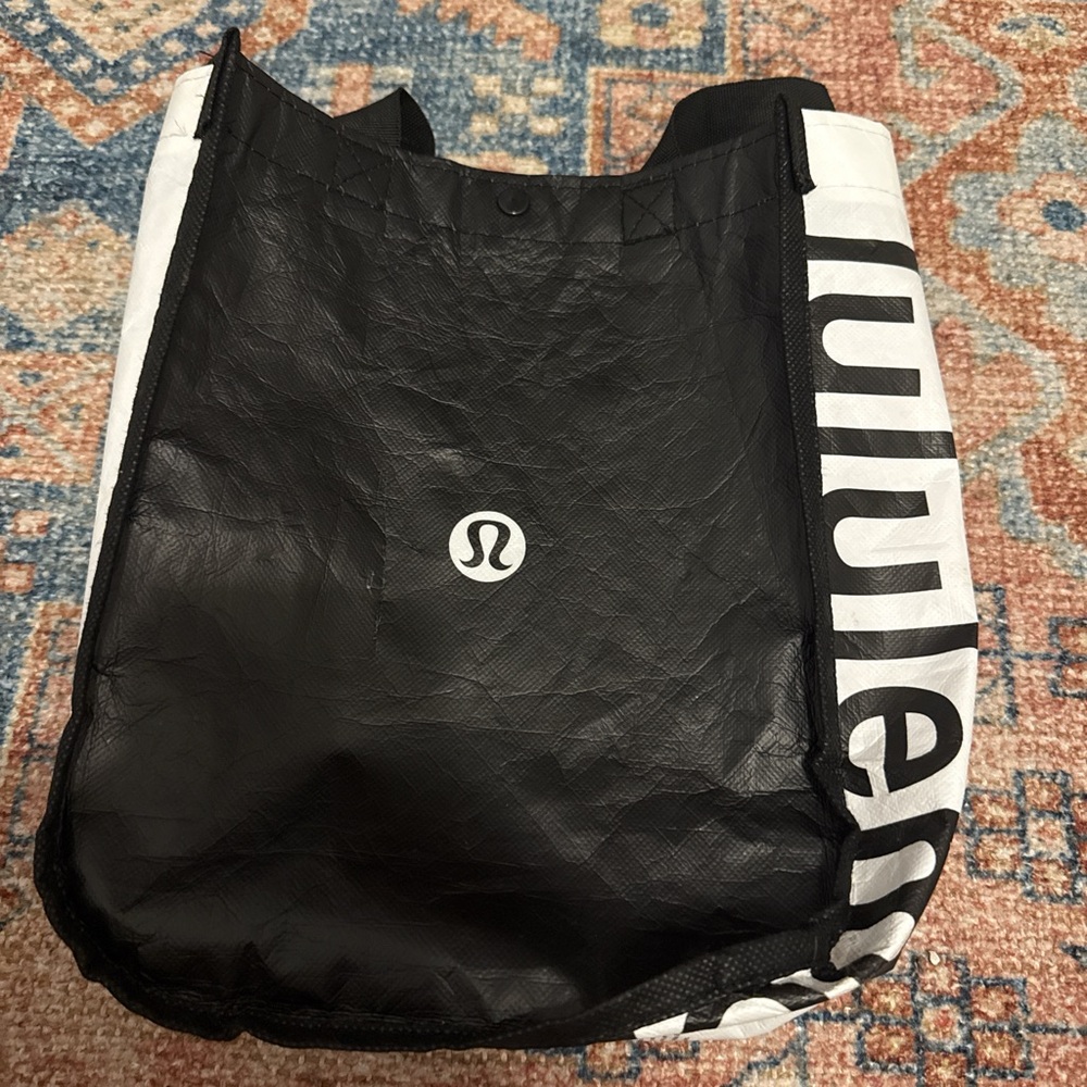 lululemon athletica Black and White Mini Bag